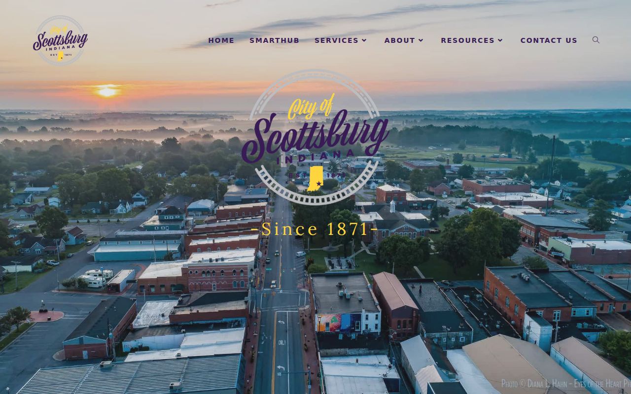 Scottsburg warrant records city service route